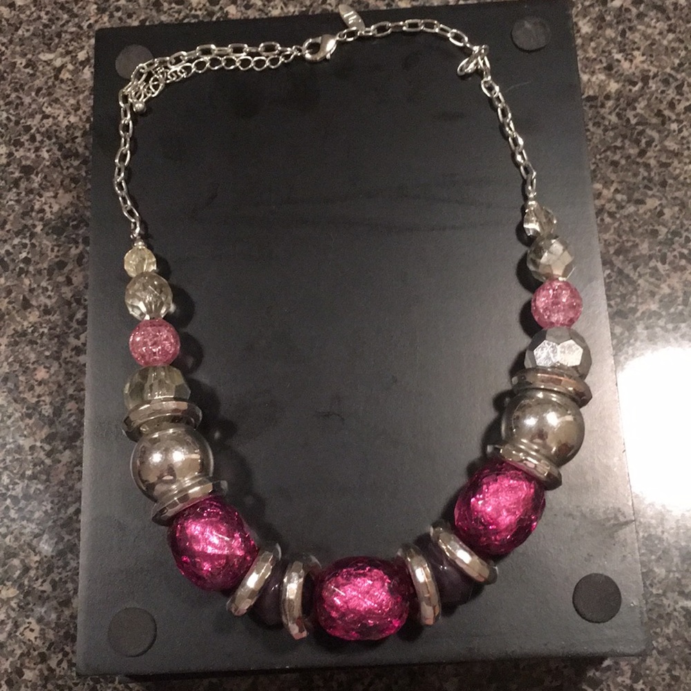 New York & Company silver necklace